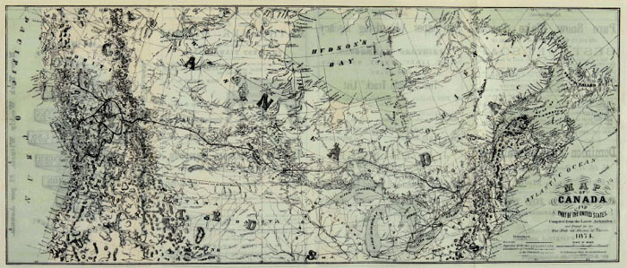 1874-Canada and part of the United States