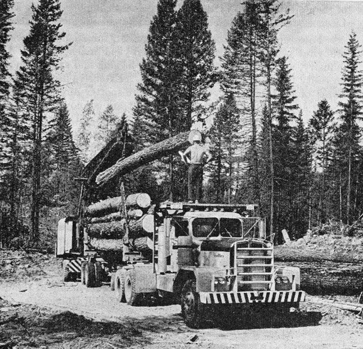 La production de bois au Canada, 1967
