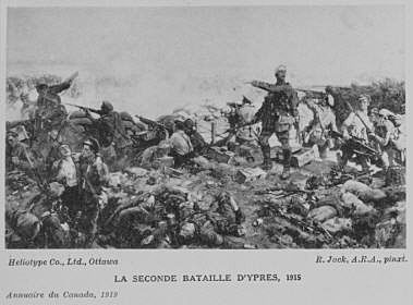 La seconde bataille d’Ypres, 1915